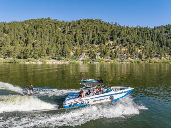 Big Bear Lake aerial view