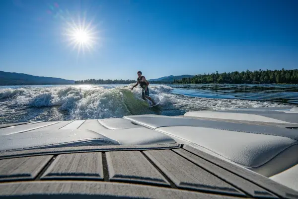 Wakeboat charter on Big Bear Lake