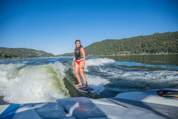 Wakeboat charter on Big Bear Lake