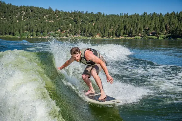 Wakeboat charter on Big Bear Lake