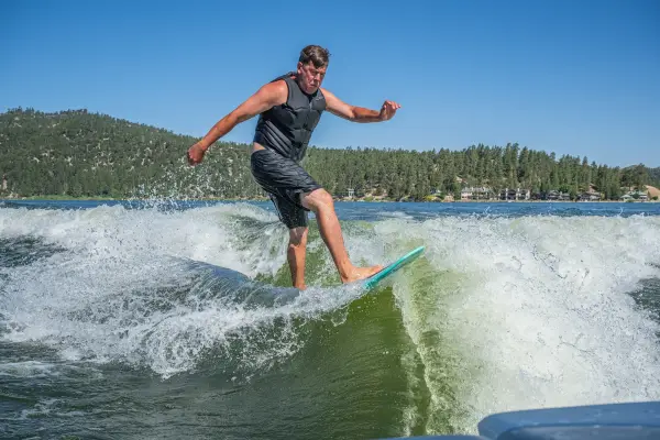 Wakeboat charter on Big Bear Lake