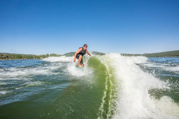 Wakeboat charter on Big Bear Lake
