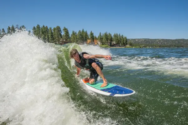 Wakeboat charter on Big Bear Lake