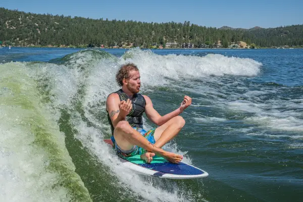 Wakeboat charter on Big Bear Lake