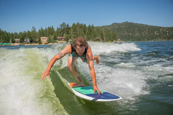 Wakeboat charter on Big Bear Lake
